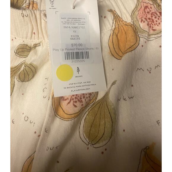 Play Up-Printed Fleece Shorts | Children's shorts 6Y - Picture 3 of 3